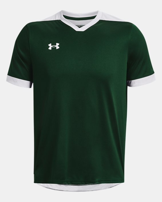 Men's UA Maquina 3.0 Jersey in Green image number 4